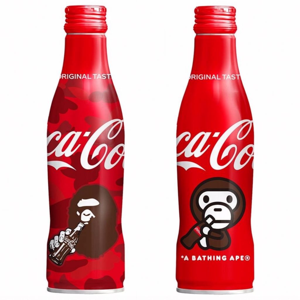 Exclusive BAPE Coca-Cola Bottles